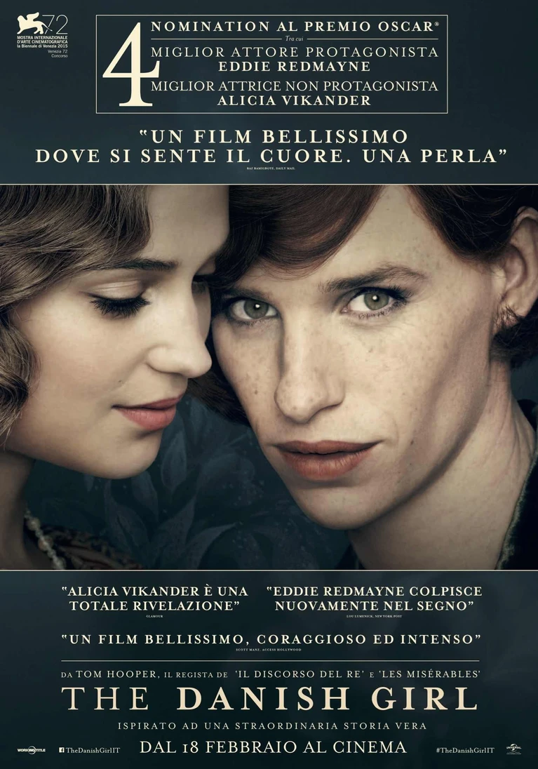 Da oggi al cinema The Danish Girl Ecco una clip dal film