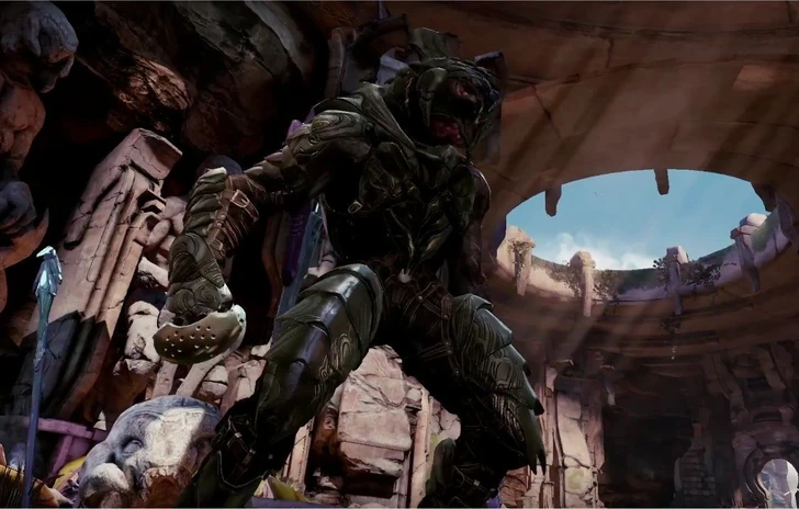 LArbiter di Halo combatte in Killer Instinct