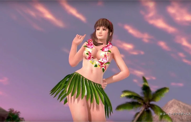 Anche Hitomi in spiaggia per Dead or Alive Xtreme 3