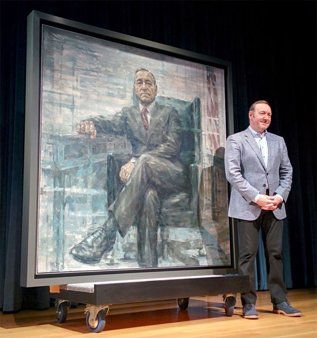 Kevin Spacey è Frank Underwood nel quadro esposto allo Smithsonian