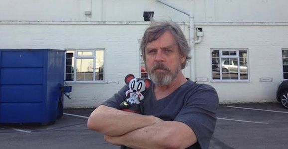 Una foto dal set di Star Wars: Episodio VII per Mark Hamill