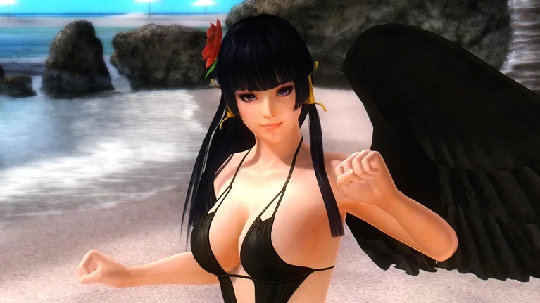 Dead or Alive Xtreme 3 Nyotengu si fa la doccia in video