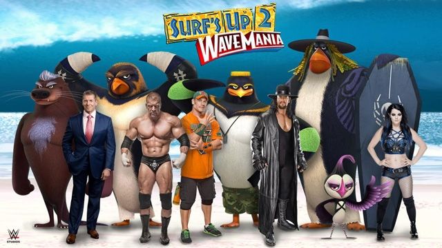 A doppiare i pinguini di Surfs Up 2 WaveMania saranno i wrestler della WWE