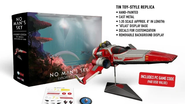 Un'edizione da collezione per No Man's Sky con replica dell'astronave