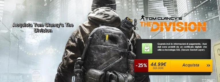 The Division per PC arriva su DL Gamer