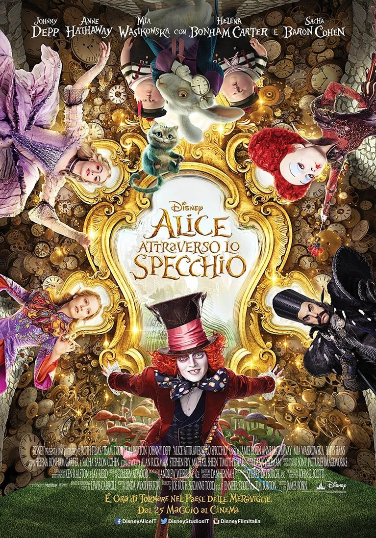 Un nuovo trailer italiano per Alice Attraverso lo Specchio