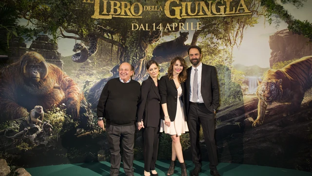 Green Carpet a Roma per le voci de Il Libro della Giungla