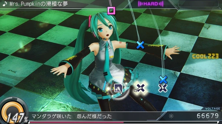 Hatsune Miku si mostra su PS4 in immagini