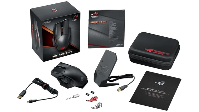 ASUS Republic of Gamers annuncia il mouse Spatha