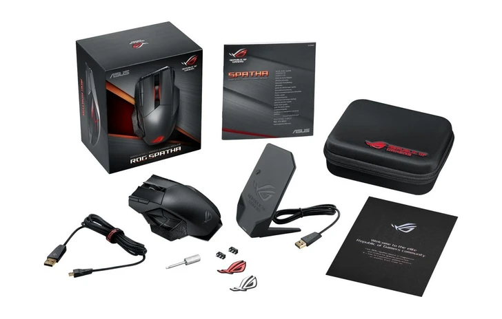 ASUS Republic of Gamers annuncia il mouse Spatha