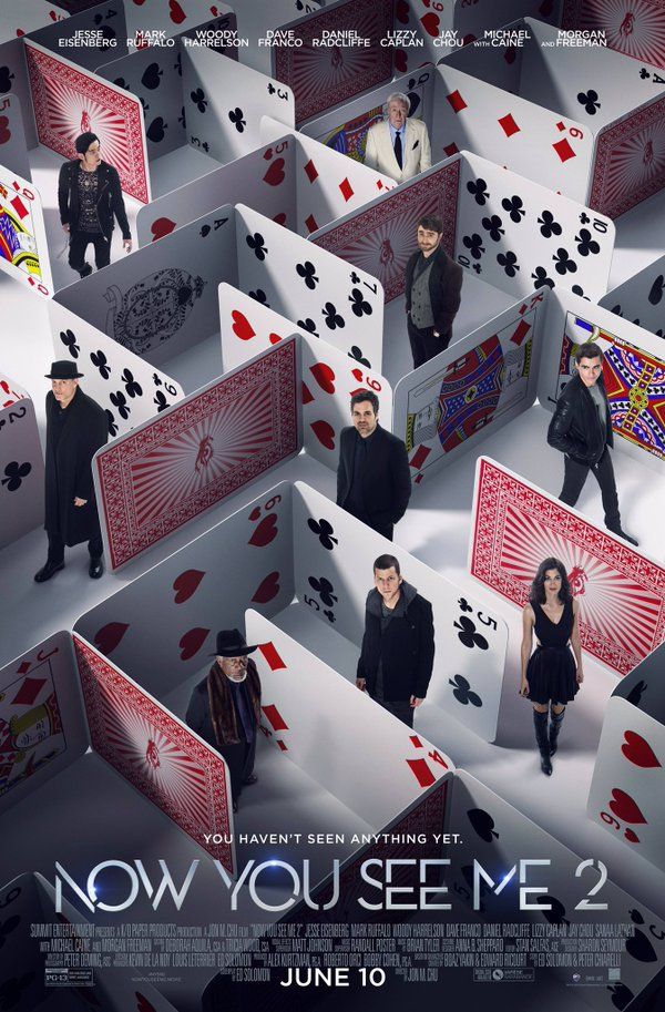 Un nuovo poster per Now You See Me 2  I Maghi del Crimine