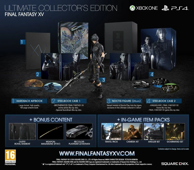 Square Enix produrrà altre Ultimate Edition di FFXV