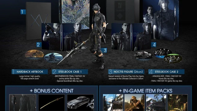 Square Enix produrrà altre Ultimate Edition di FFXV