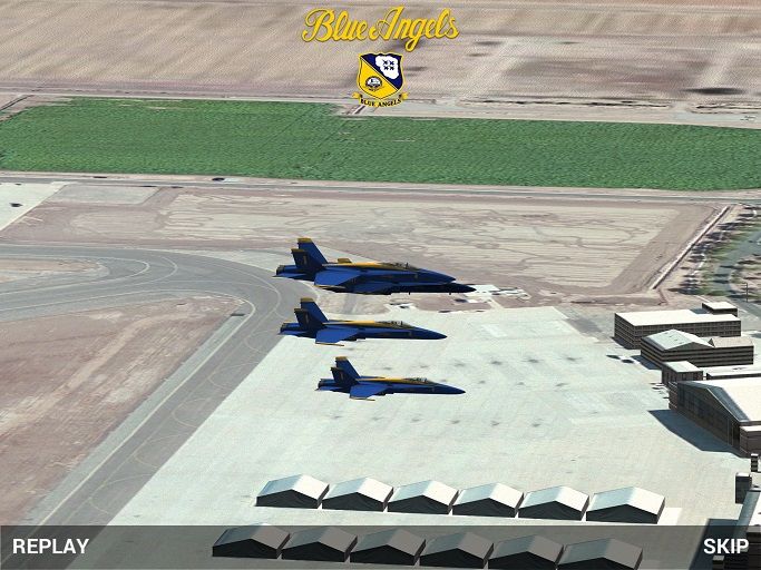 Rortos Annuncia Blue Angels  Aerobatic Sim