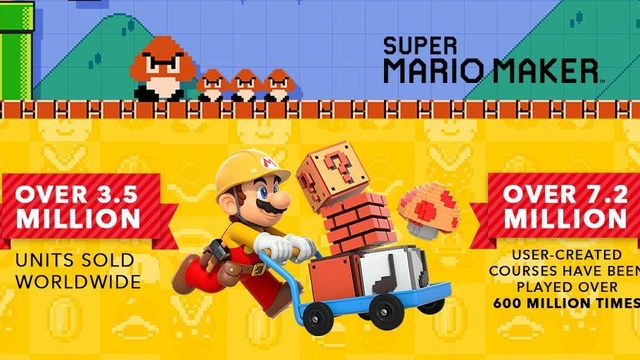 Super Mario Maker a quota 3.5 Milioni nel mondo