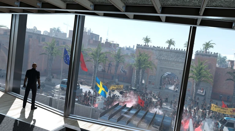 HITMAN mostra Marrakesh a 360 gradi