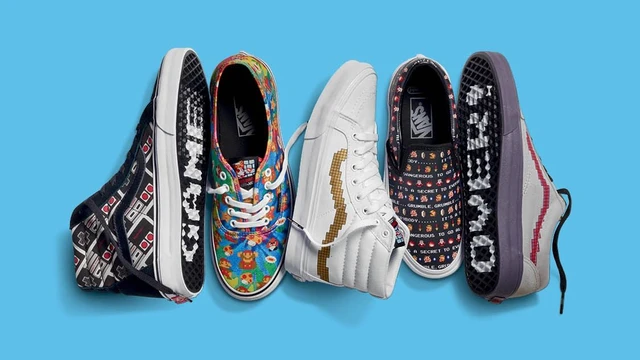 Vans raggiunge il bonus con la nuova collezione Nintendo