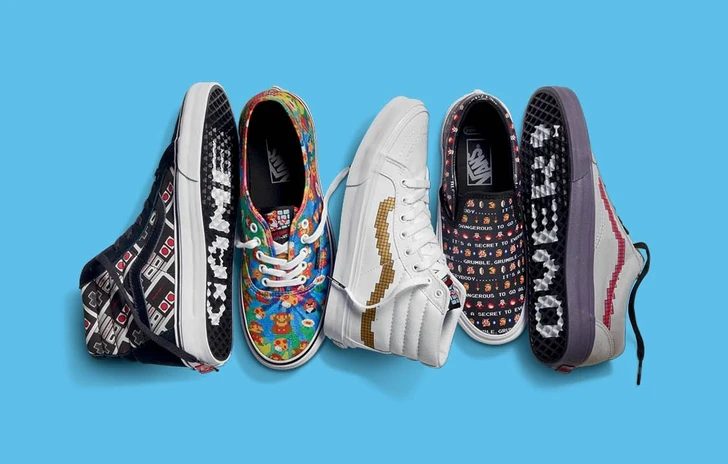 Vans raggiunge il bonus con la nuova collezione Nintendo