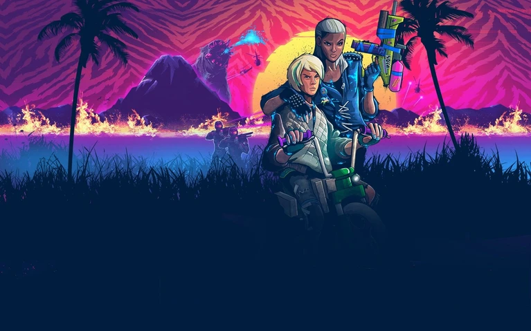 E3 2016 Ubisoft presenta Trials of the Blood Dragon