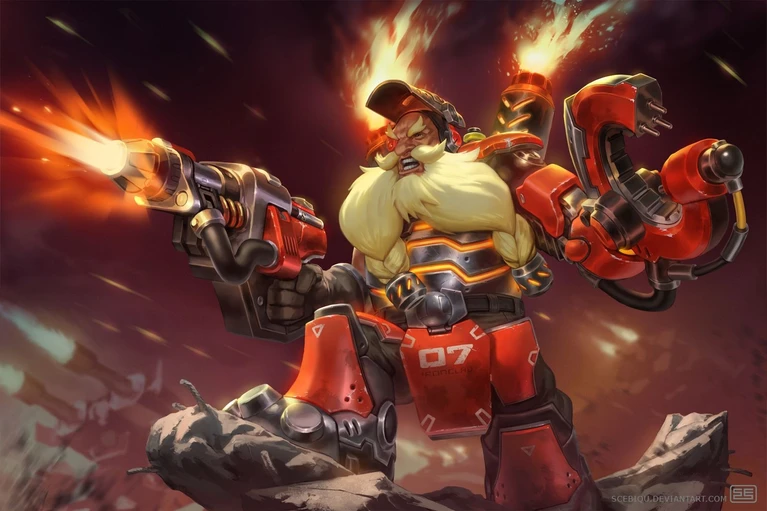 Torbjorn il nano verrà presto nerfato su Overwatch