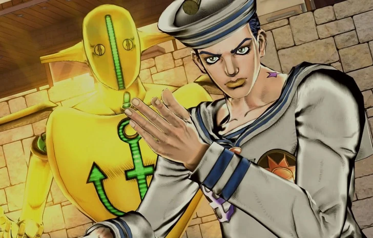 Grandi combattimenti nel folle universo di JoJos Bizarre Adventure disponibile Eyes of Heaven