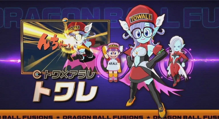 Dragon Ball Fusions mostra sistema personaggi fusioni e Arale