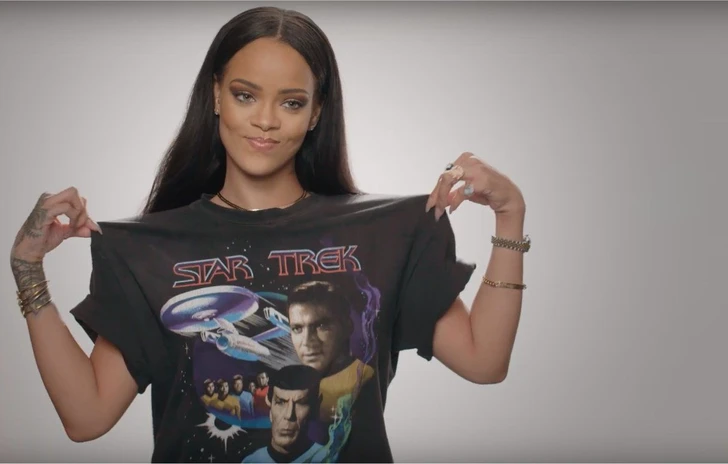 Rihanna in una featurette di Star Trek Beyond