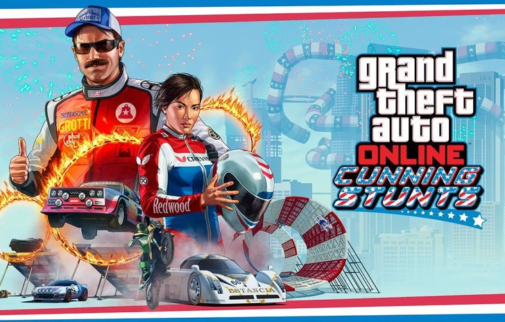 Cunning Stunts arriva su GTA Online il 12 Luglio