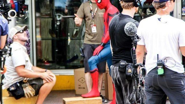 Immagini e video dal set di Spiderman: Homecoming!