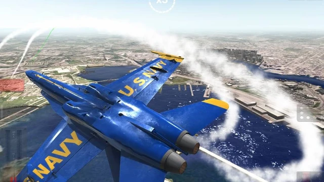 Blue Angels - Aerobatic Sim disponibile su iOs e Android