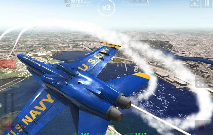 Blue Angels  Aerobatic Sim disponibile su iOs e Android