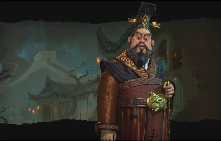 Qin Shi Huangdi guida la Cina in Civilization VI