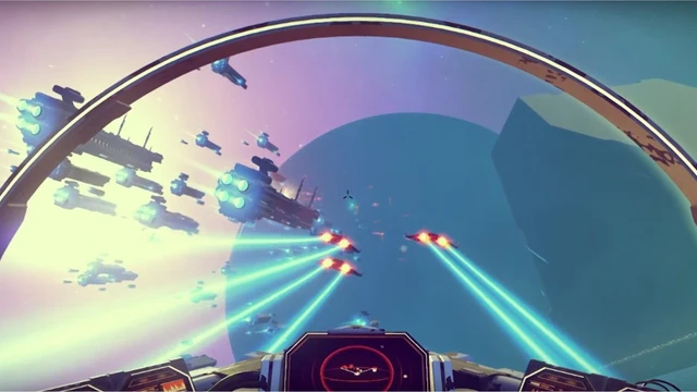 No Man's Sky mostra i combattimenti