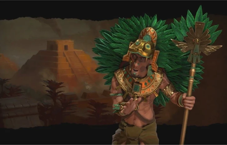 Montezuma e gli Aztechi nel preorder di Civilization IV