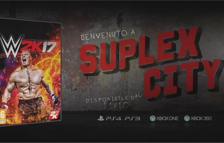 WWE 2K17 ci da il benvenuto a Suplex City