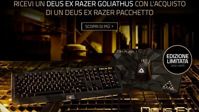Razer ci porta il mondo di Deus Ex: Mankind Divided grazie ad un bundle eccezionale