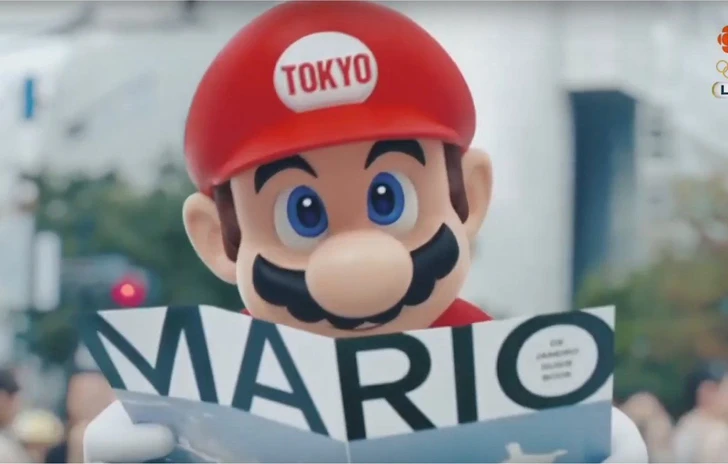 Da Rio a Tokyo Mario accoglie la fiamma Olimpica