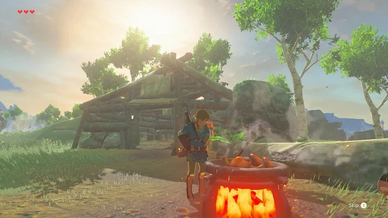 Un video ci mostra larsenale di Link in Breath of the Wild