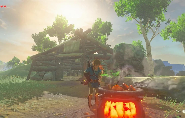 Un video ci mostra larsenale di Link in Breath of the Wild