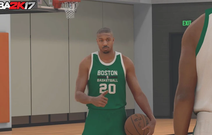 Michael B Jordan sarà allinterno di NBA 2K17