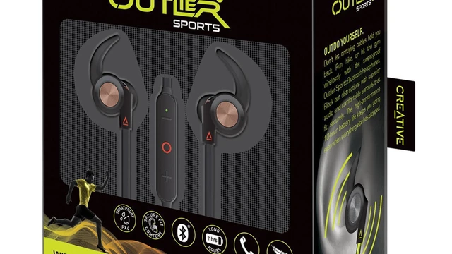 Creative Outlier Sports: cuffie in-ear, ultraleggere, wireless e resistenti al sudore