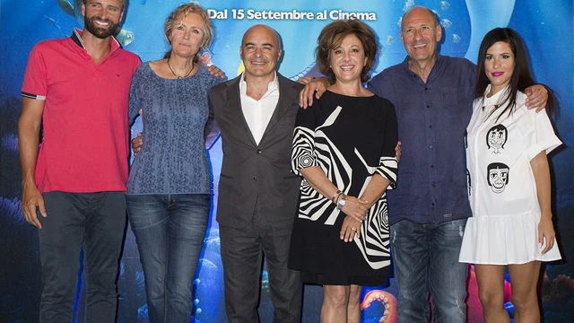 Il cast di voci italiane de Alla Ricerca di Dory presenta il film alla stampa!