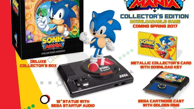 La Collector's Edition di Sonic mania in uno spot del 1996