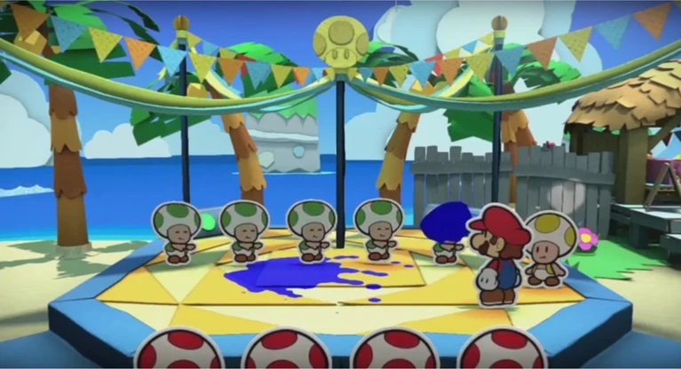 Paper Mario Color Splash ha una data in trailer