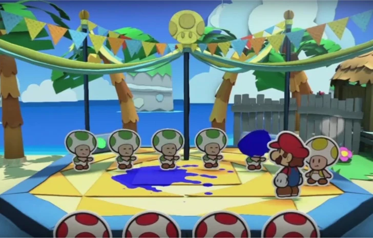 Paper Mario Color Splash ha una data in trailer