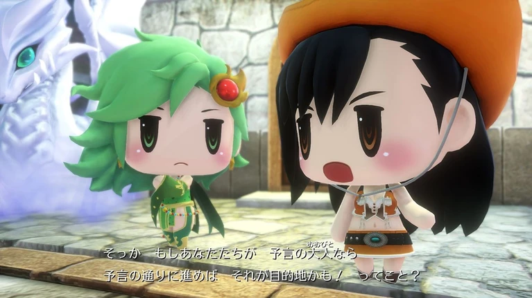 World of Final Fantasy mostra Tifa Rydia Snow e Nibelheim