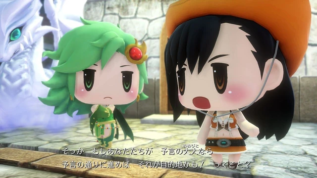 World of Final Fantasy mostra Tifa, Rydia, Snow e Nibelheim