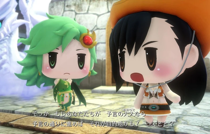 World of Final Fantasy mostra Tifa Rydia Snow e Nibelheim