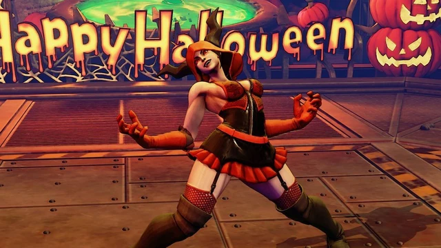 Street Fighter V si maschera per Halloween