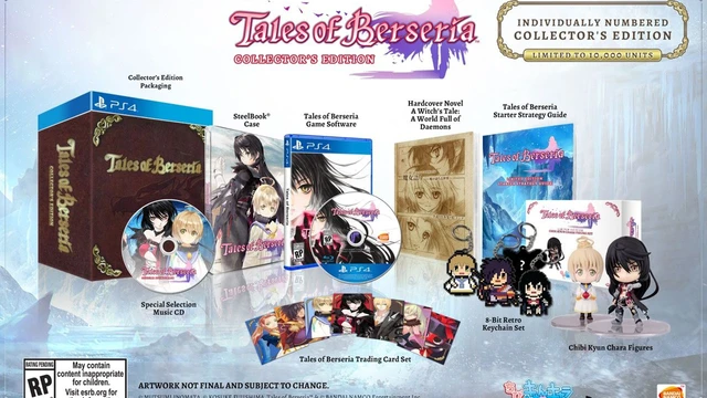 Tales of Berseria datato in Occidente - mostrata la Collector's Edition